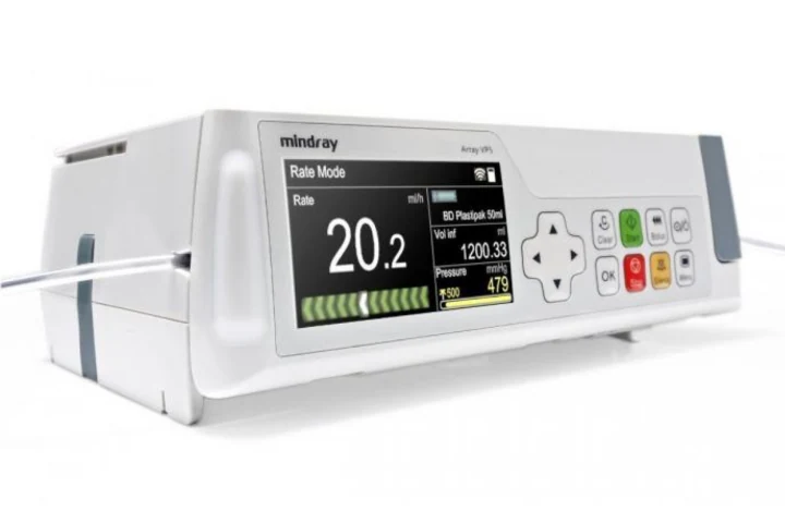 Mindray blood pump UI