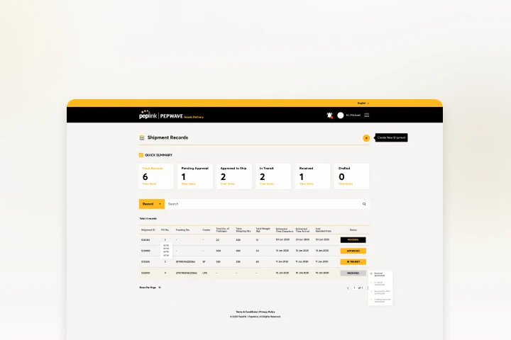 Logistics system