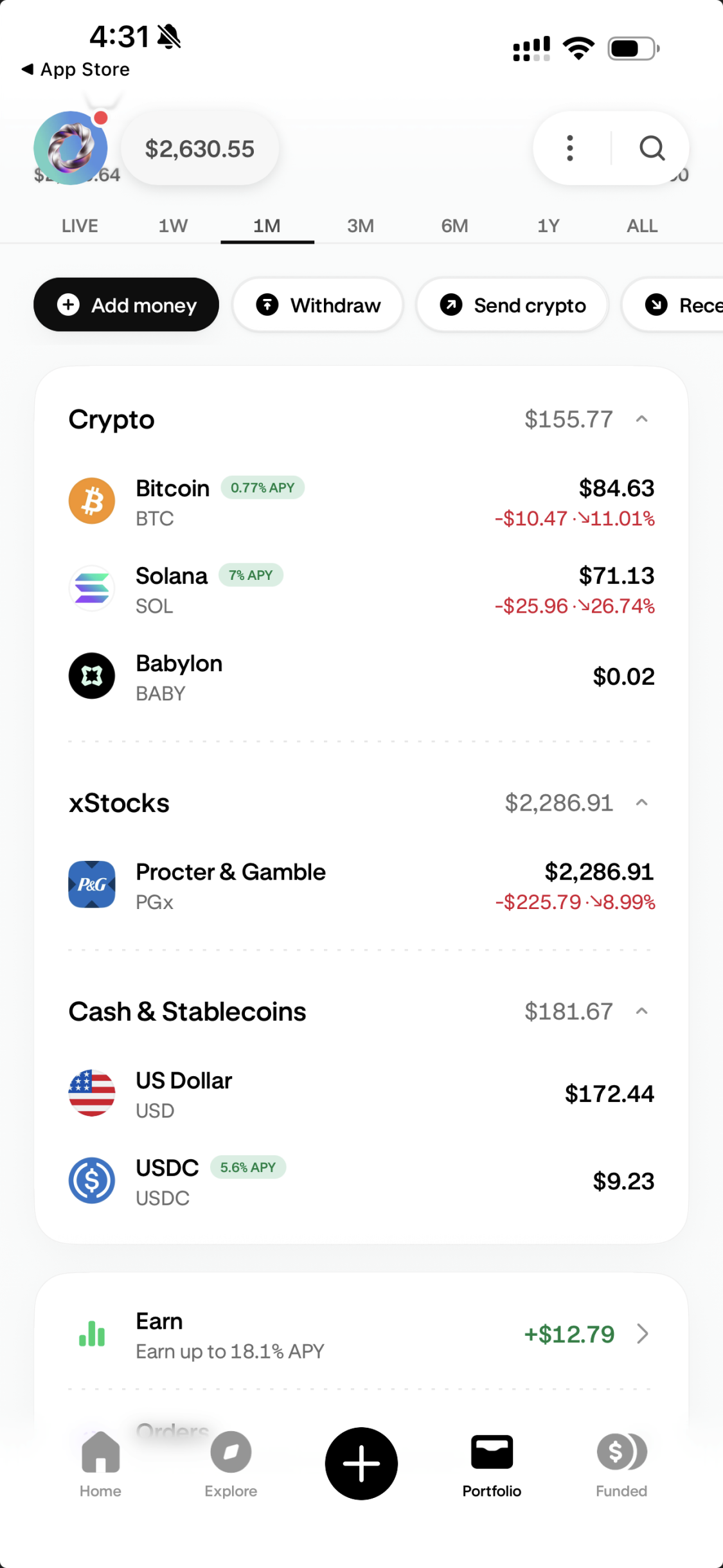 Kraken app: crypto exchange with US stock RWA added later